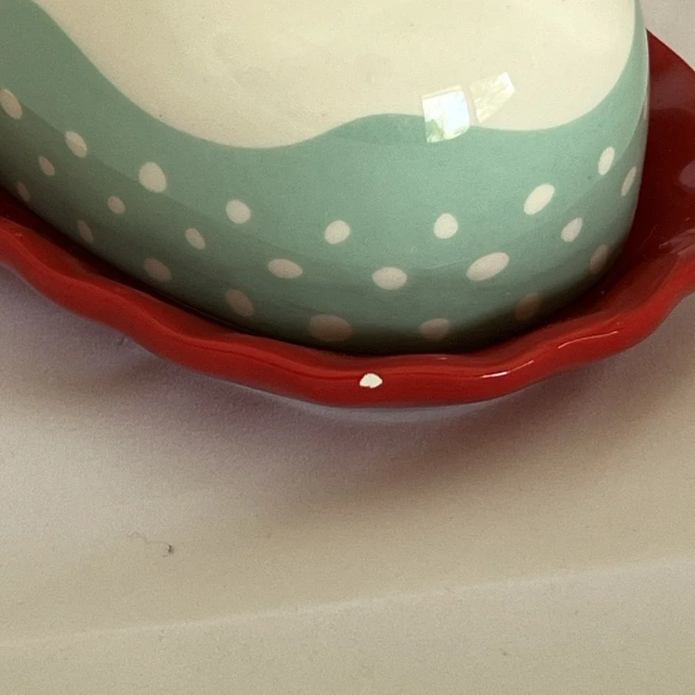 The Pioneer Woman Flea Market Floral Butter Dish Yellow Butterfly